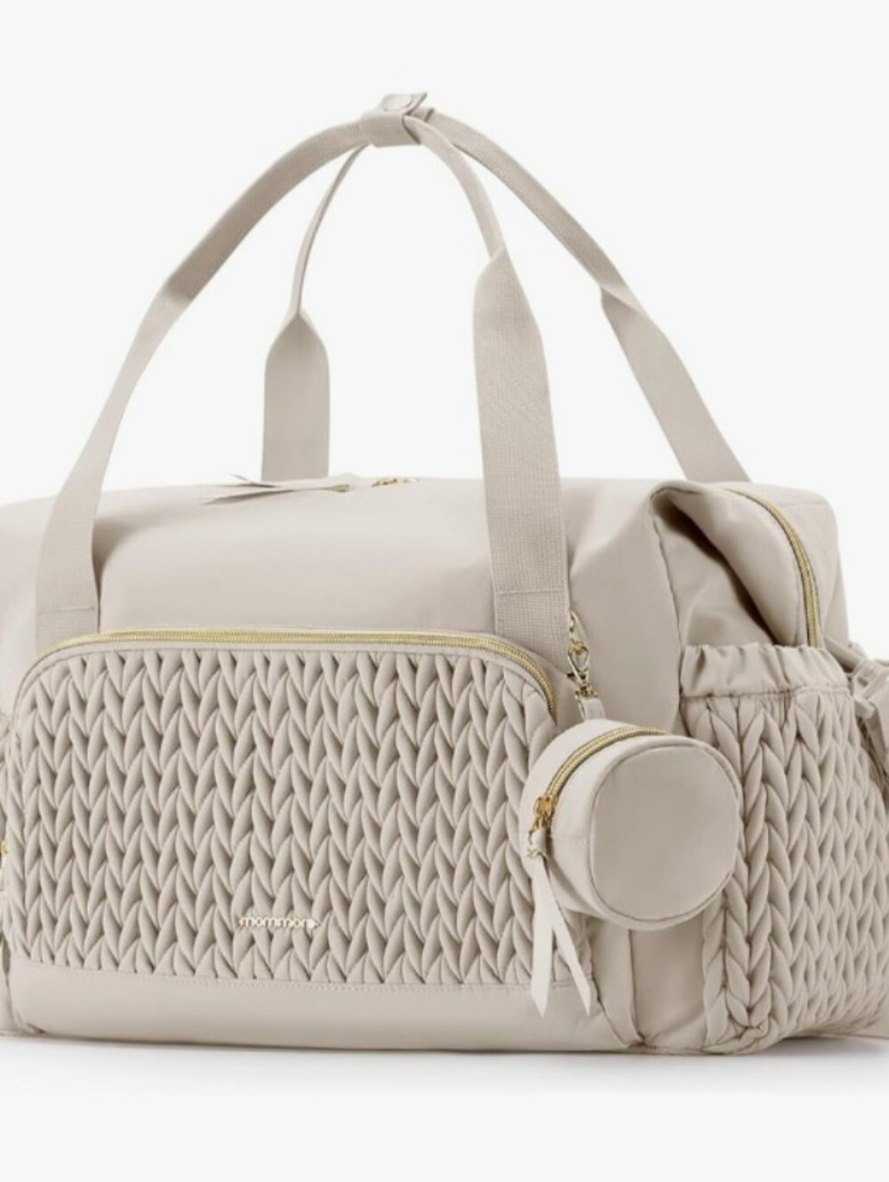 NWT Mommore Large Capacity Diaper Bag Tote. Size: Large